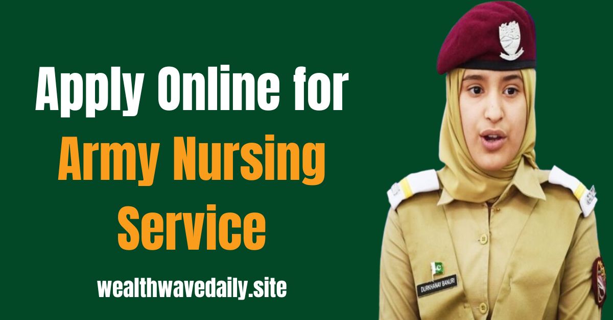 Female candidates are invited to enroll in Armed Forces Nursing Service (AFNS).